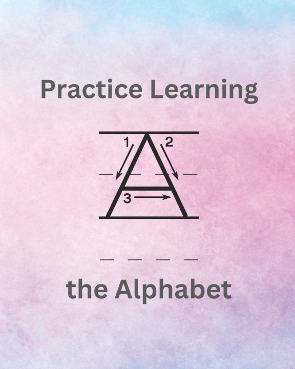 Buch Practice Learning the Alphabet TINA HUNT