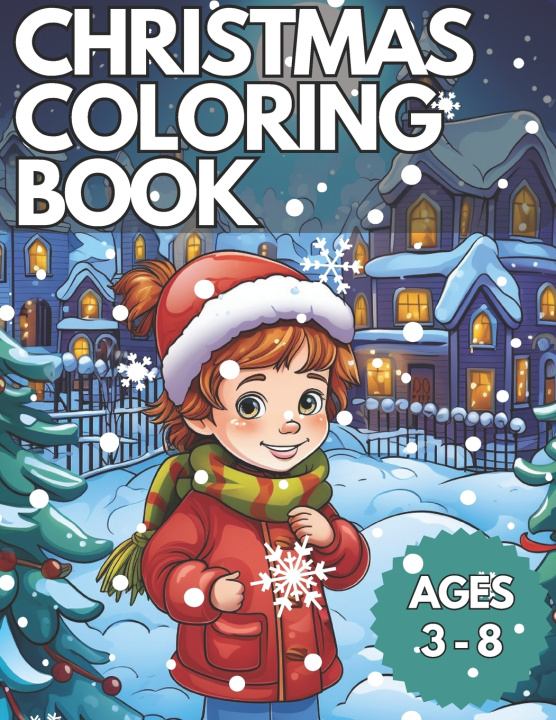 Knjiga Christmas Coloring Book Coloring Kid
