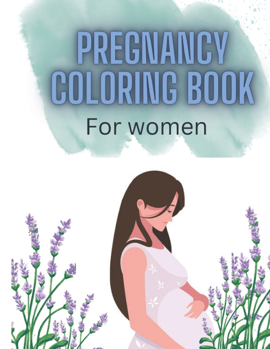Kniha Pregnancy coloring book peacock steps