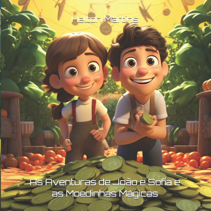 Libro As Aventuras de João e Sofia e as Moedinhas Mágicas Helton Martins