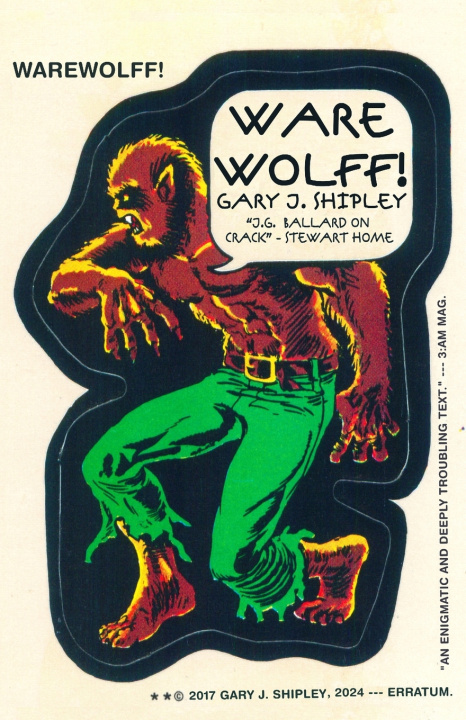 Kniha Warewolff! Gary J. Shipley