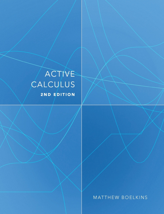 Book Active Calculus Matthew Boelkins