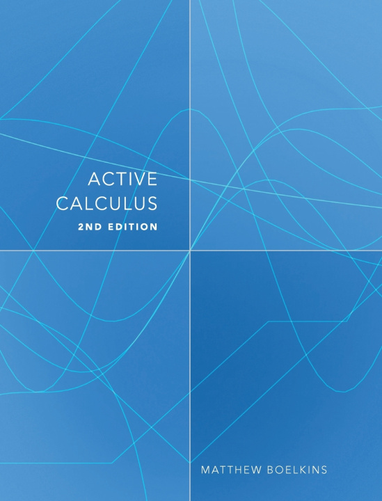 Knjiga Active Calculus Matthew Boelkins