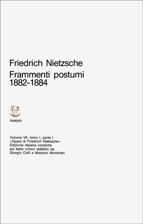 Kniha Opere complete Friedrich Nietzsche