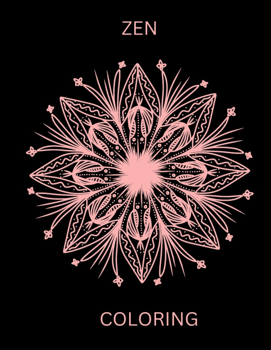Kniha Zen Coloring Aj Holtzclaw