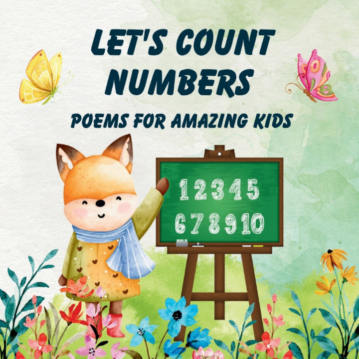 Knjiga Let's count numbers Minelmano Press