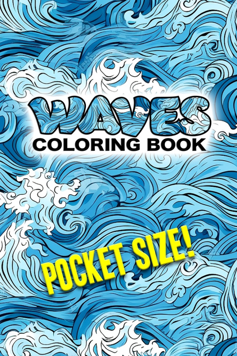 Kniha WAVES COLORING BOOK Franklin Muldoon