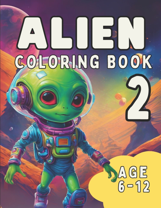 Kniha Alien Coloring Book 2 Sam Engel