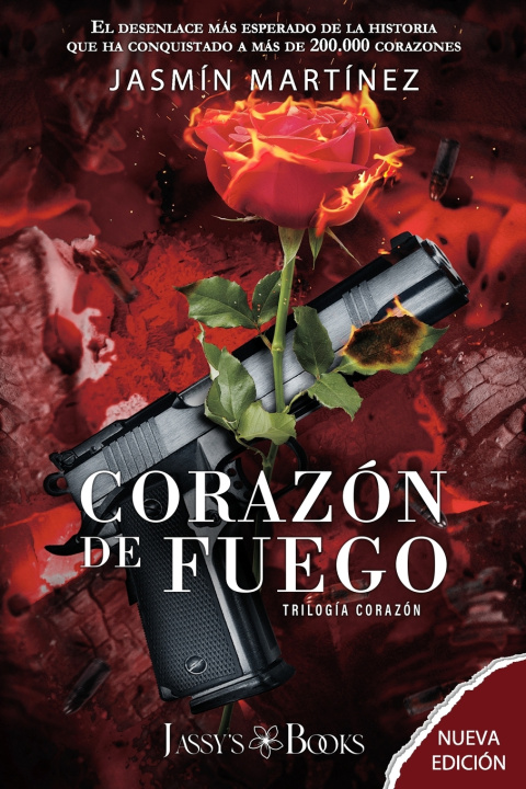 Libro Corazón de Fuego Jasmín Martínez