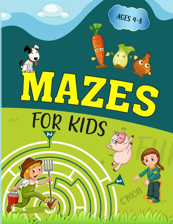 Knjiga Mazes For Kids Ages 4-8 James Peters Publications