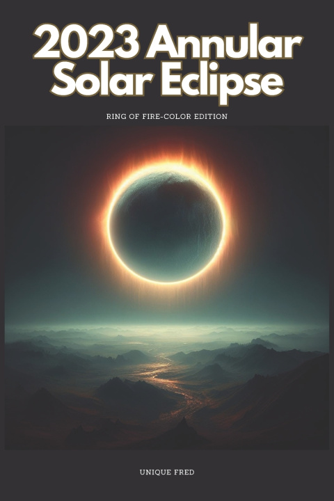 Kniha 2023 Annular Solar Eclipse Unique Fred
