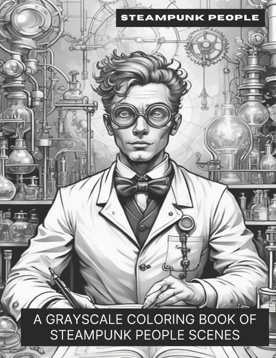 Knjiga Steampunk People Mr. Smokewell