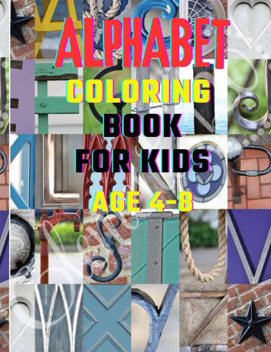 Knjiga Alphabet Coloring Book For Kids MACY ROGERS