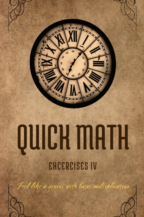 Kniha Quick Math Exercises IV Chakkrit Kamtongdee