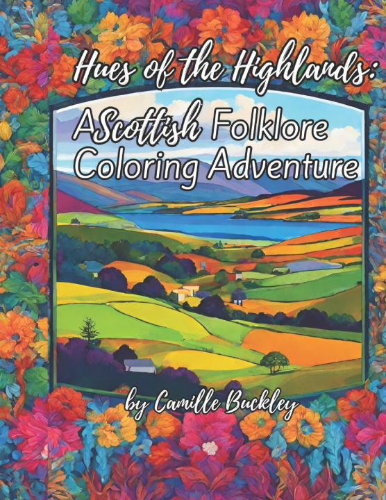 Kniha Scotland coloring book Camille Buckley