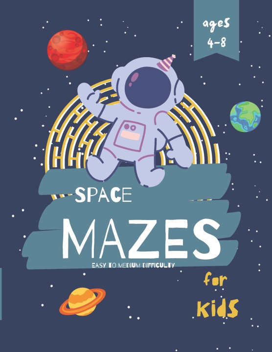 Knjiga Space Mazes for kids Deep Designs Publishing