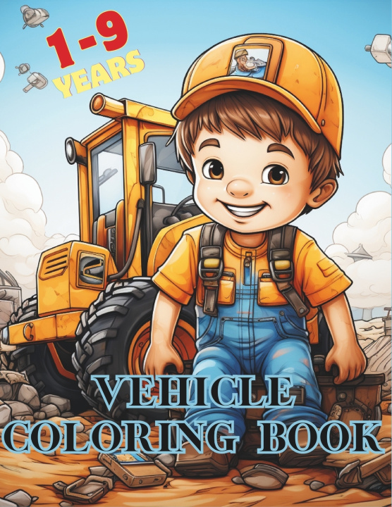 Knjiga Vehicle coloring book Alejandro gomez