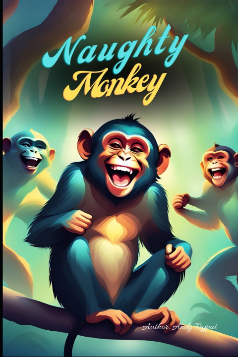Knjiga Naughty monkey Andy Rajput