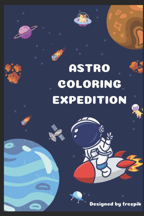 Knjiga Astro coloring expedition Joel Infante