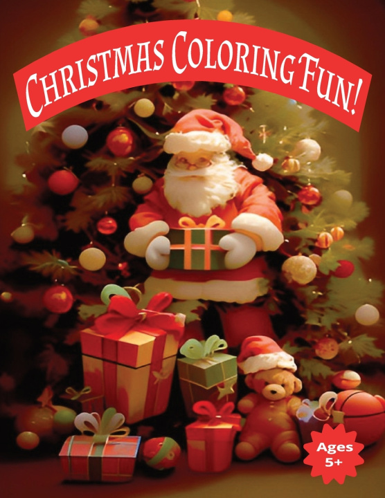 Kniha Christmas Coloring Fun! Midjourney Inc.