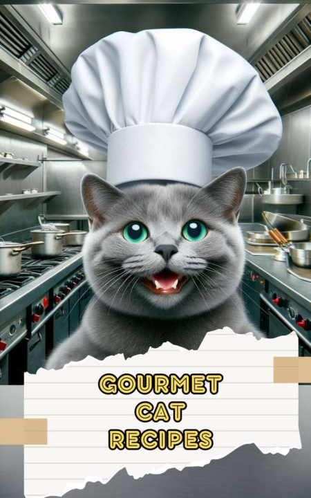 Knjiga Gourmet Cat Recipes VC Brothers