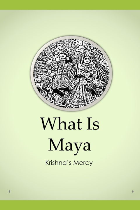 Book What Is Maya Krishna's Mercy