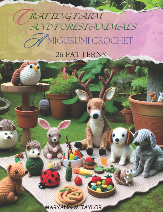 Knjiga Crafting Farm and Forest Animals Maryann M Taylor