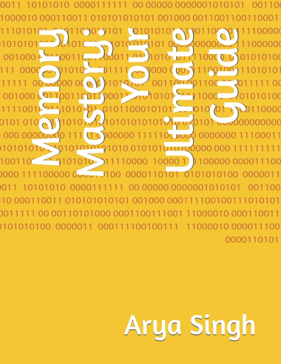 Knjiga Memory Mastery Arya Singh