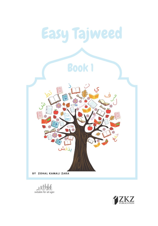 Knjiga Easy Tajweed Zohal Kamali Zara ZKZ Production