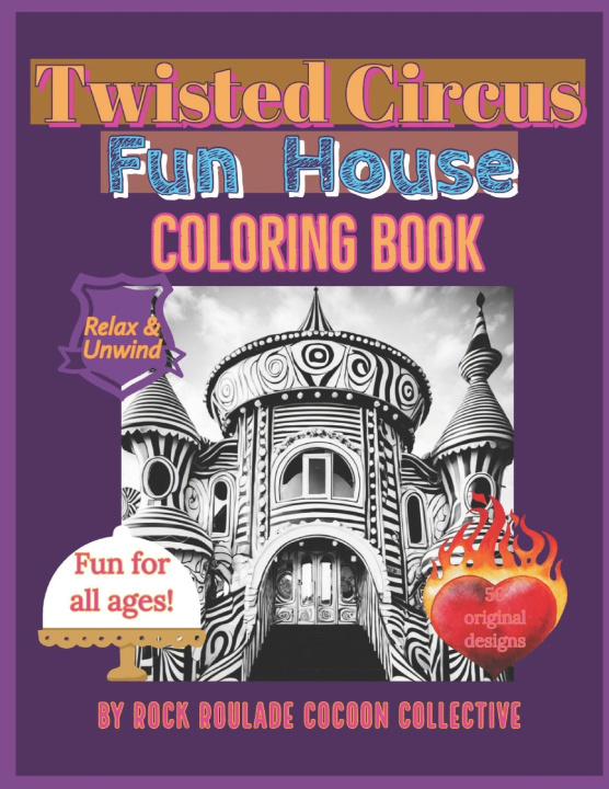 Kniha Twisted Circus Fun House Erin D Mahoney