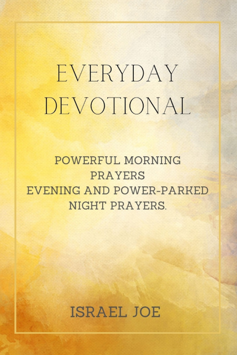 Kniha EVERYDAY DEVOTIONAL Israel Joe