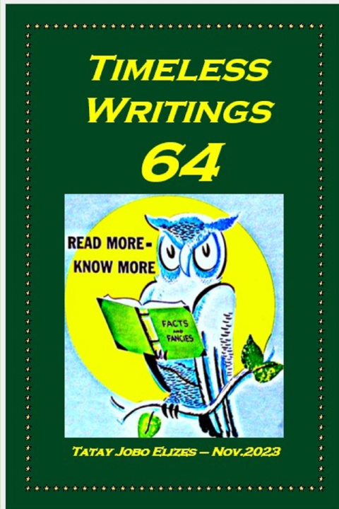 Kniha Timeless Writings 64 Tatay Jobo Elizes Pub.