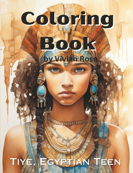 Kniha Coloring Book Vivian Rose