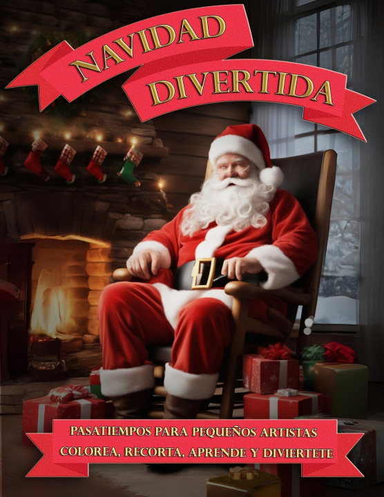 Knjiga Navidad Divertida Funny Colors