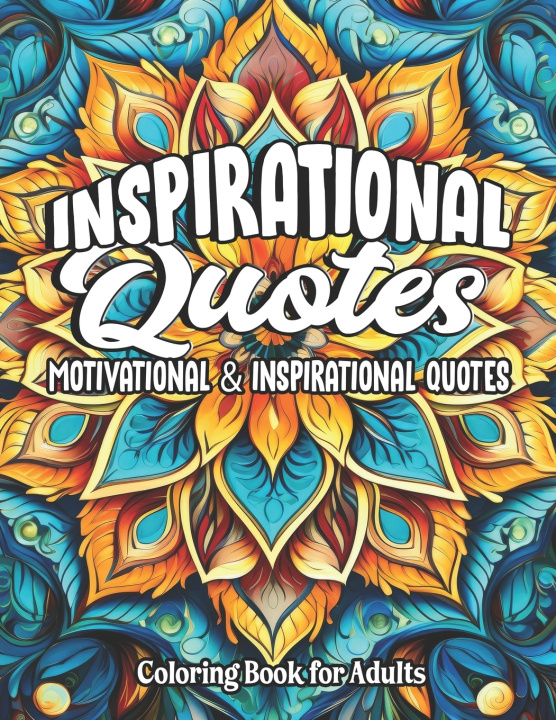 Kniha Mandala Mindful Coloring & Quotes Paulpress