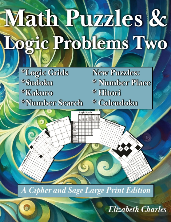 Kniha Math Puzzles and Logic Problems Two Elizabeth Charles