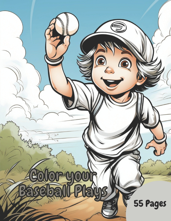 Buch Color your Baseball Plays Louis Editorial