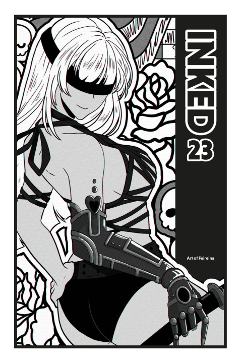 Kniha INKED 2023 Feireina Art