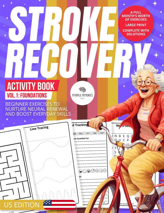 Knjiga Stroke Recovery Activity Book 1 Mindful Memories Press