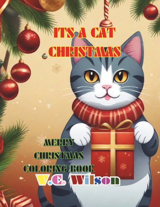 Book It's a Cat Christmas V.C. Wilson