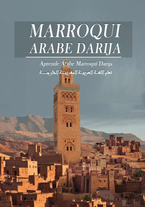 Kniha árabe marroquí darija Oussama akoubral