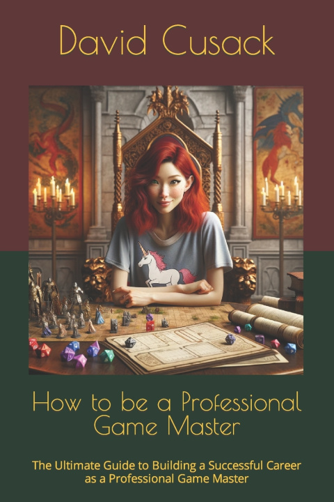 Knjiga How to be a Professional Game Master David Cusack