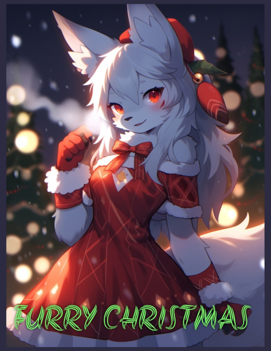 Kniha Furry Christmas Jalia Kashton