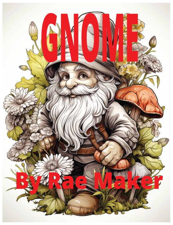 Book GNOME COLORING BOOK Launa RAE Ferguson