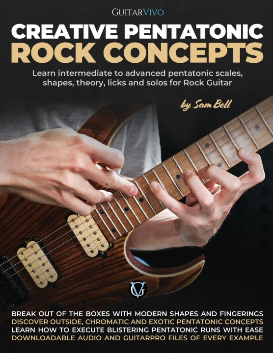 Kniha Creative Pentatonic Rock Concepts Luke Lewis