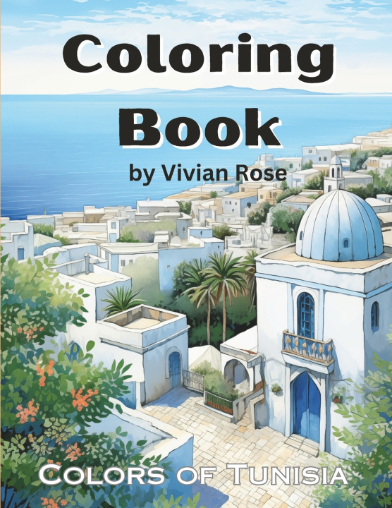 Kniha Coloring Book Vivian Rose