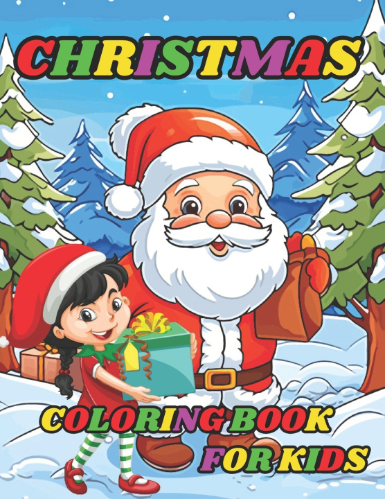 Knjiga Christmas Coloring Book For Kids LIMA AKTHER