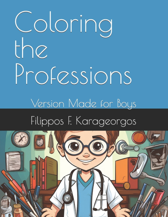 Kniha Coloring the Professions Filippos F. Karageorgos