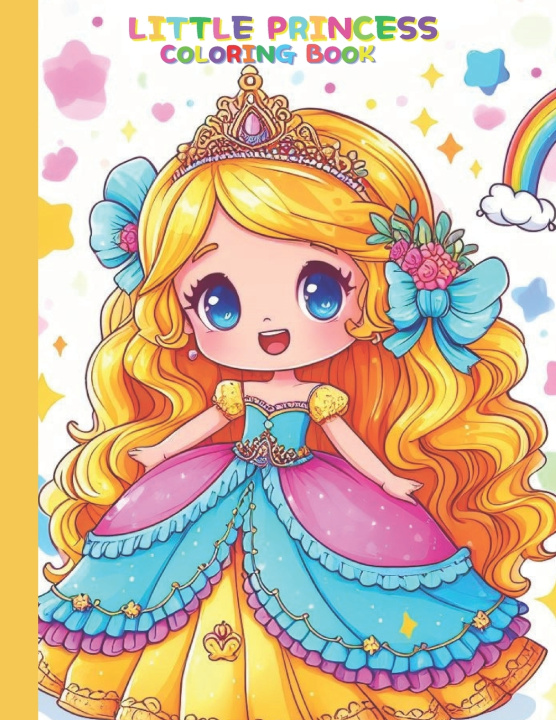 Knjiga Little princess coloring book! jiyoun choi
