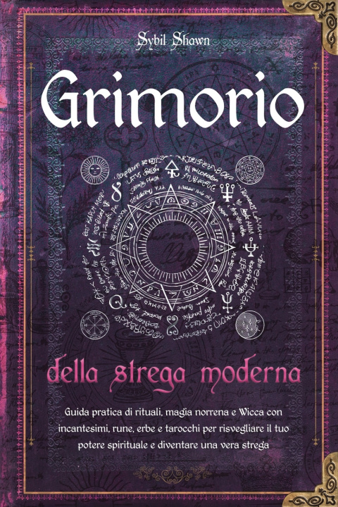 Kniha Grimorio della strega moderna Sybil Shawn